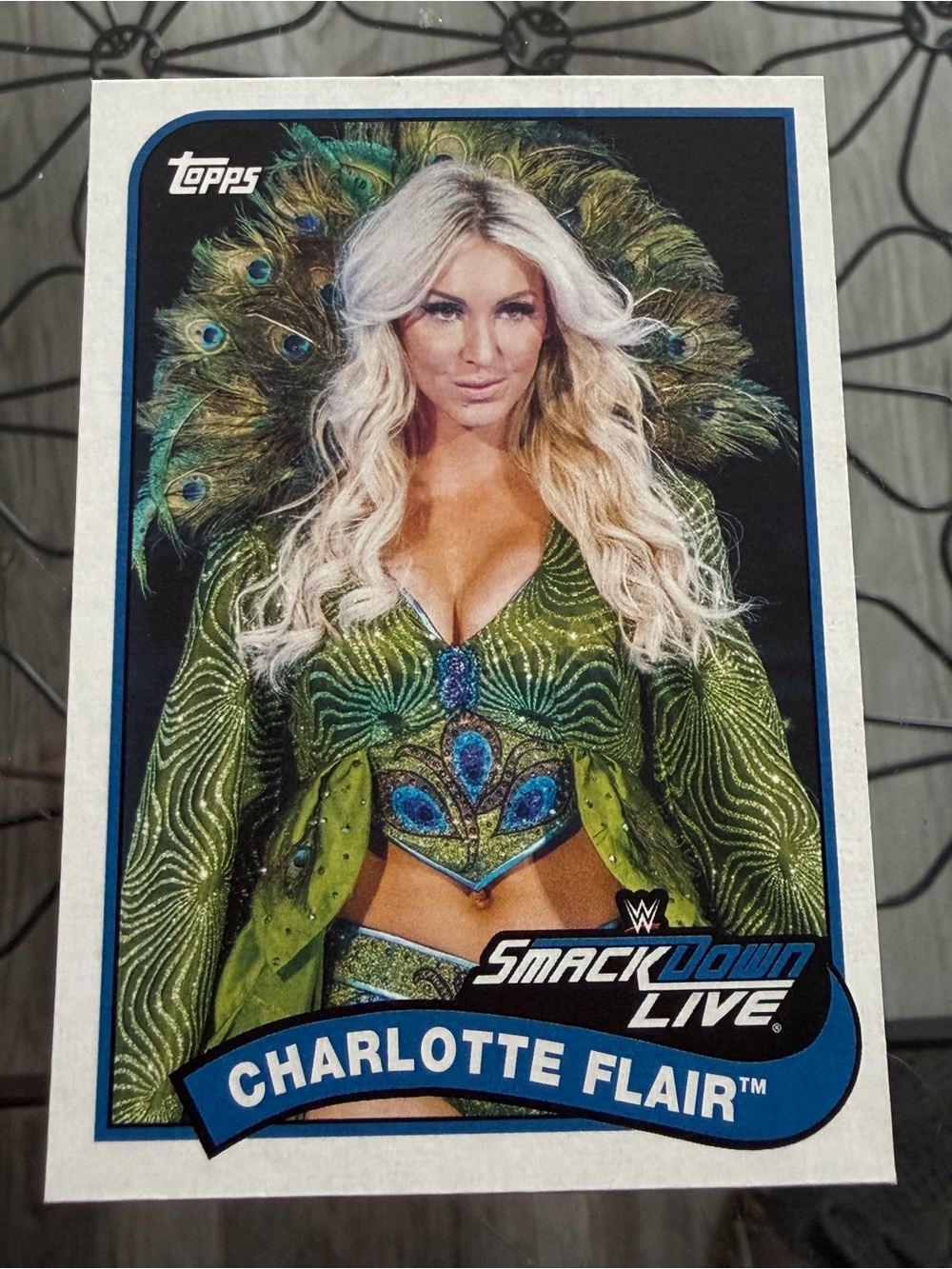 🔥NOW $1🔥 Charlotte Flair 2018 Topps Woman Diva WWE Wrestling Card